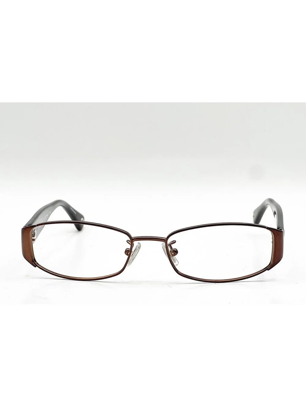 Coach HC 5019 9076 Satin Brown Rectangle Authentic Eyeglass Frames 52-16